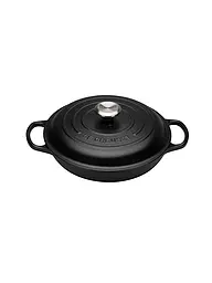LE CREUSET | Gourmet-Profitopf SIGNATURE 26cm Azure | schwarz