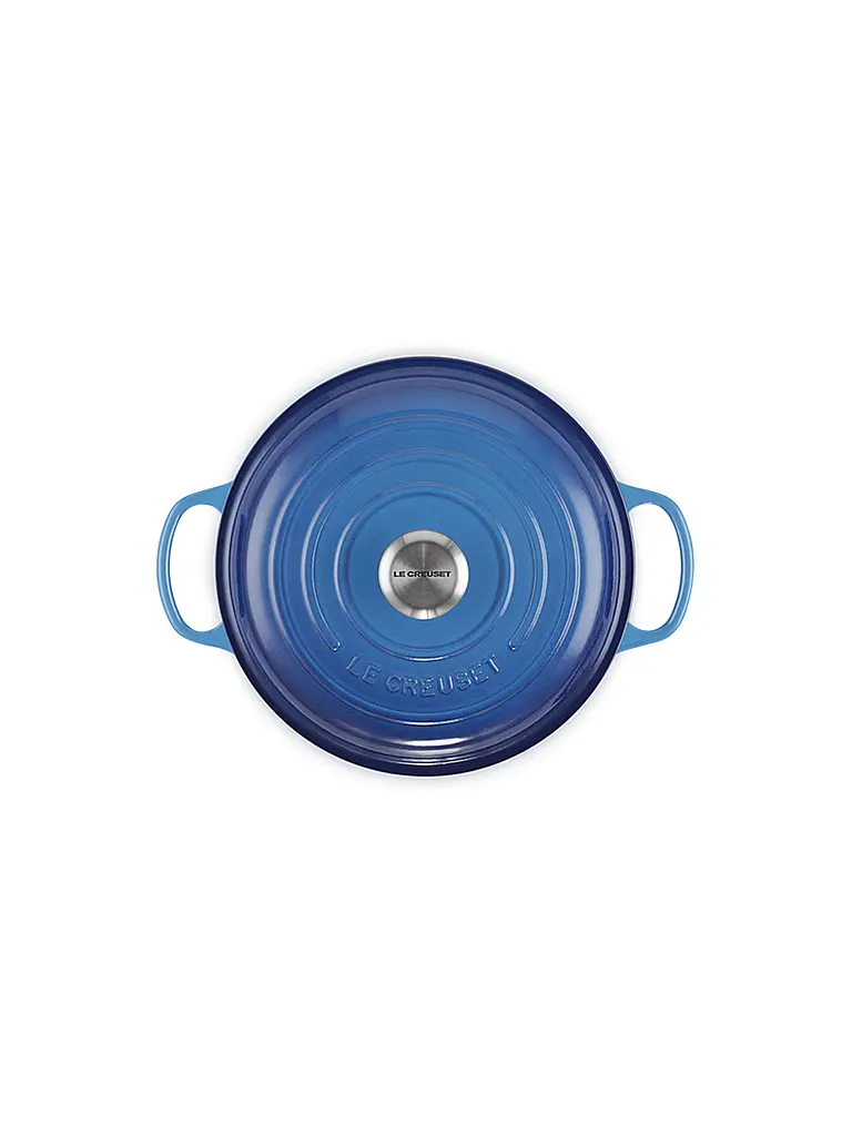LE CREUSET | Gourmet-Profitopf SIGNATURE 26cm Azure | blau