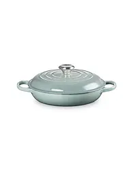 LE CREUSET | Gourmet-Profitopf SIGNATURE 26cm Azure | hellgrau