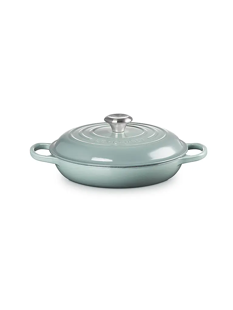 LE CREUSET | Gourmet-Profitopf SIGNATURE 26cm Sea Salt | hellgrau
