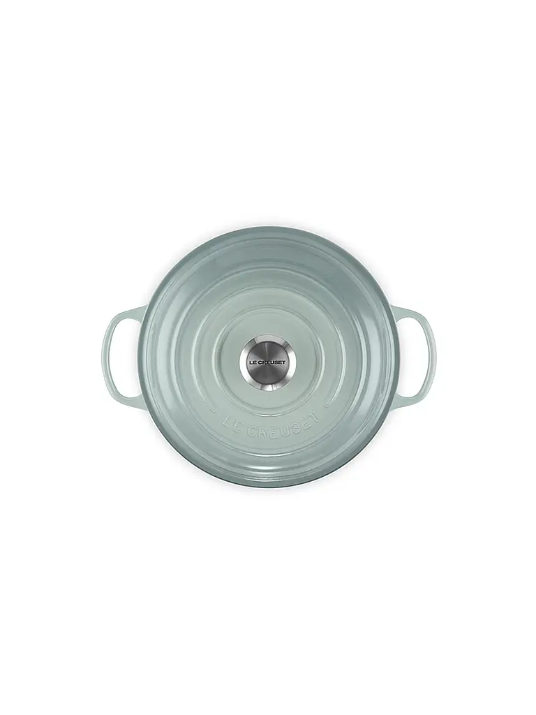 LE CREUSET | Gourmet-Profitopf SIGNATURE 26cm Sea Salt | hellgrau