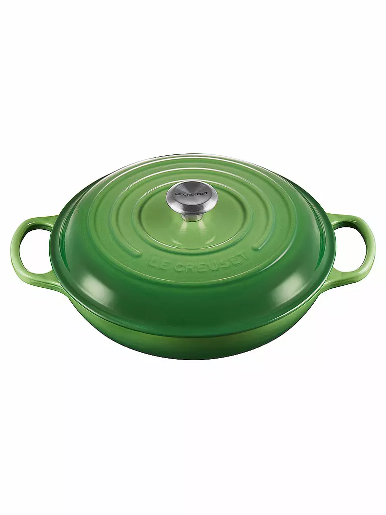 LE CREUSET | Gourmet-Profitopf Signature 30cm/3,2l Bamboo Green | grün