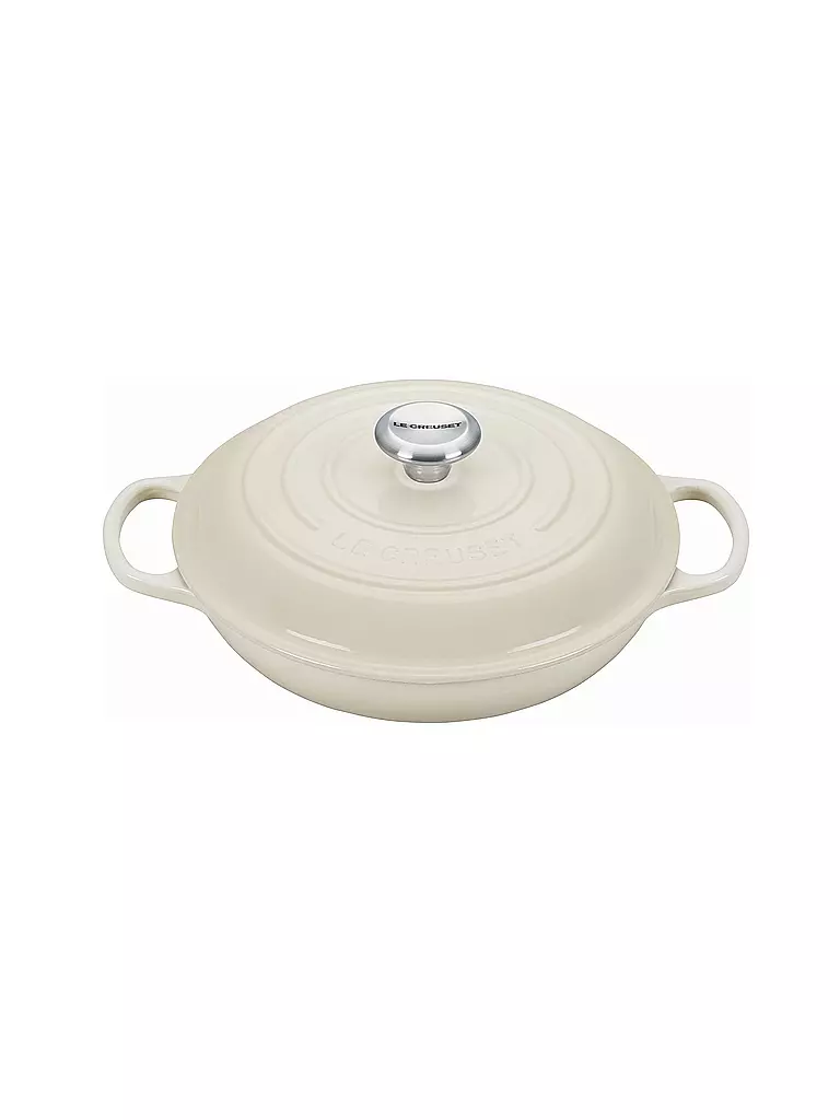 LE CREUSET | Gourmet-Profitopf Signature 30cm/3,2l Meringue | creme