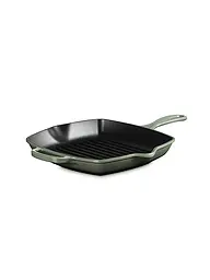 LE CREUSET | Grillpfanne quadratisch 26x26cm SIGANTURE Thyme | dunkelgrün