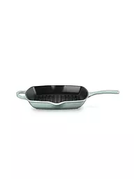LE CREUSET | Grillpfanne quadratisch 26x26cm SIGANTURE Thyme | hellgrau
