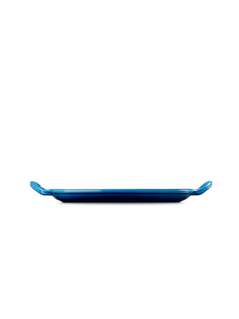 LE CREUSET | Grillpfanne rechteckig SIGNATURE 30x27cm Azure | blau