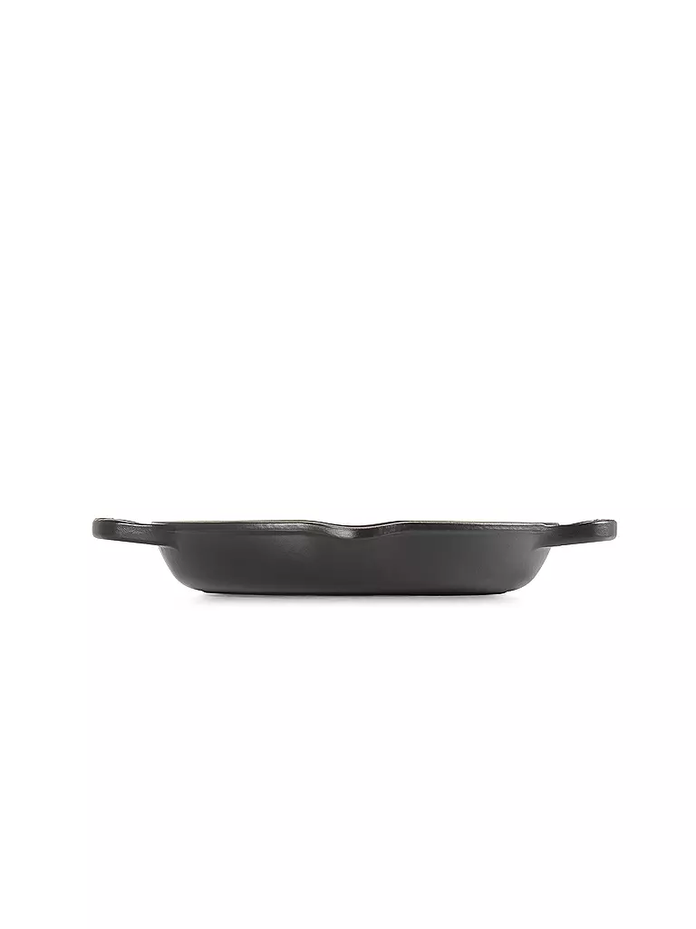 LE CREUSET | Grillplatte rund 25cm (Schwarz) | schwarz