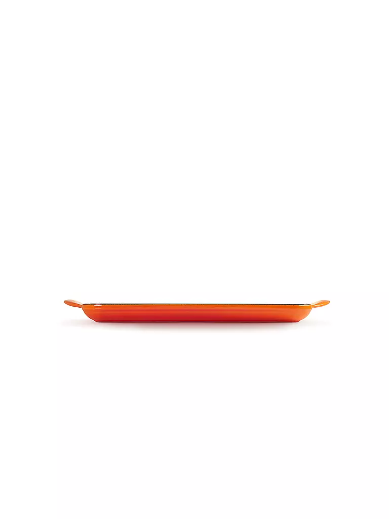 LE CREUSET | Grillplatte TRADITION 32cm Ofenrot | orange
