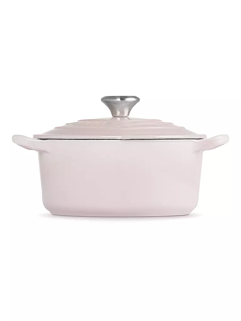 LE CREUSET | Herzbräter mit Herzknopf 20cm/1,9l Shell Pink | rot