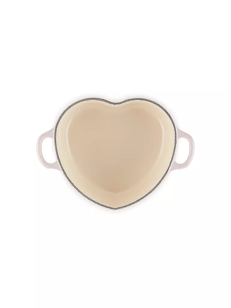 LE CREUSET | Herzbräter mit Herzknopf 20cm/1,9l Shell Pink | rot