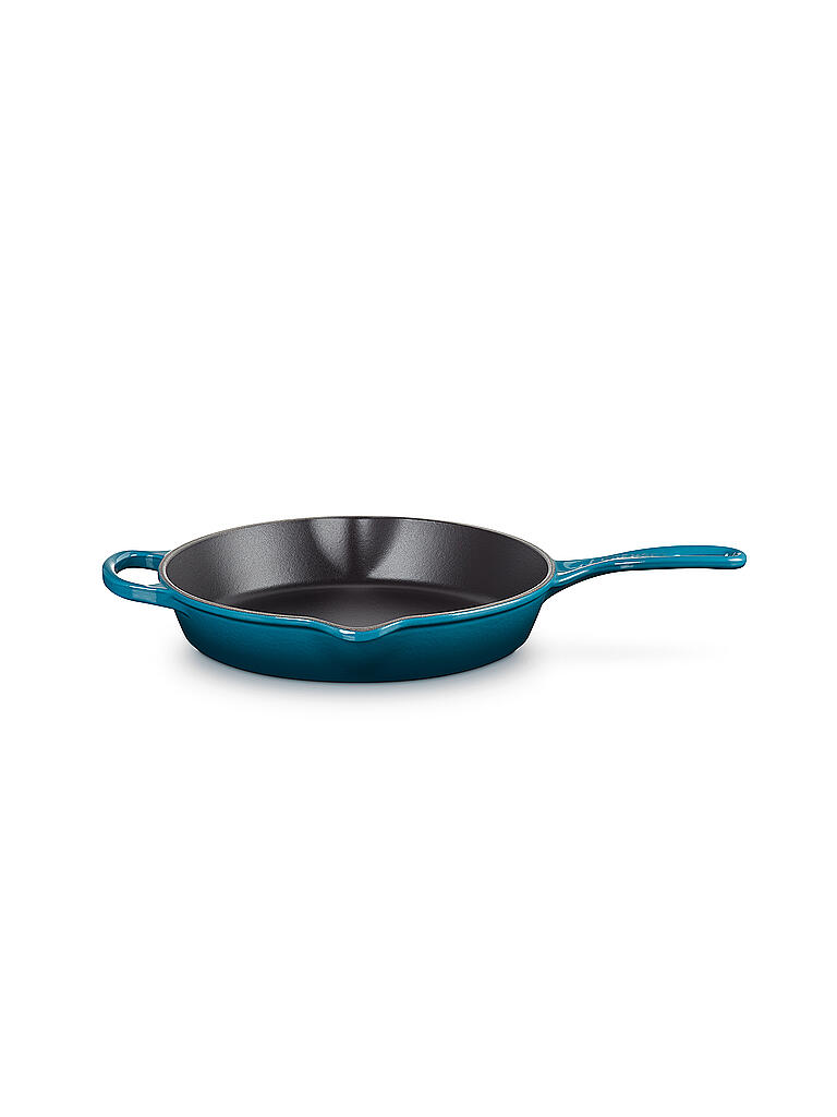 LE CREUSET | Hohe Brat- und Servierpfanne aus Gusseisen 26cm Deep Teal | petrol