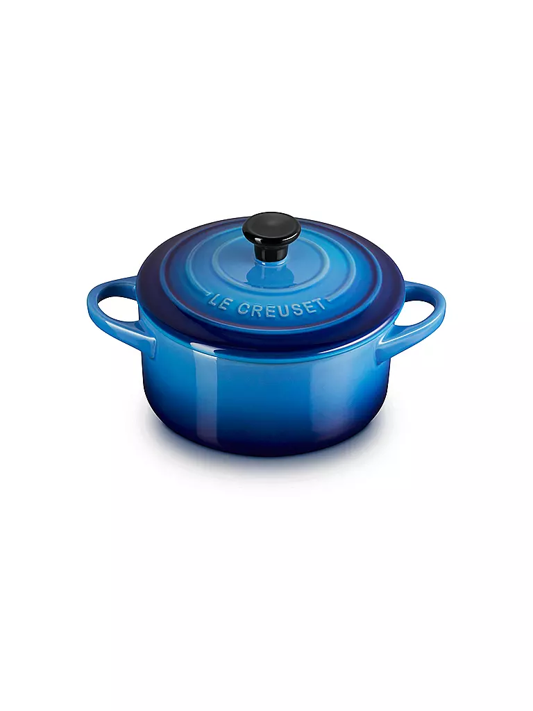 LE CREUSET | Mini Cocotte 14cm/0,65l KLASSIK Azure  | blau