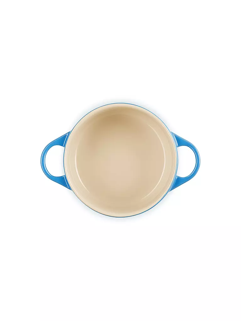 LE CREUSET | Mini Cocotte 14cm/0,65l KLASSIK Azure  | blau