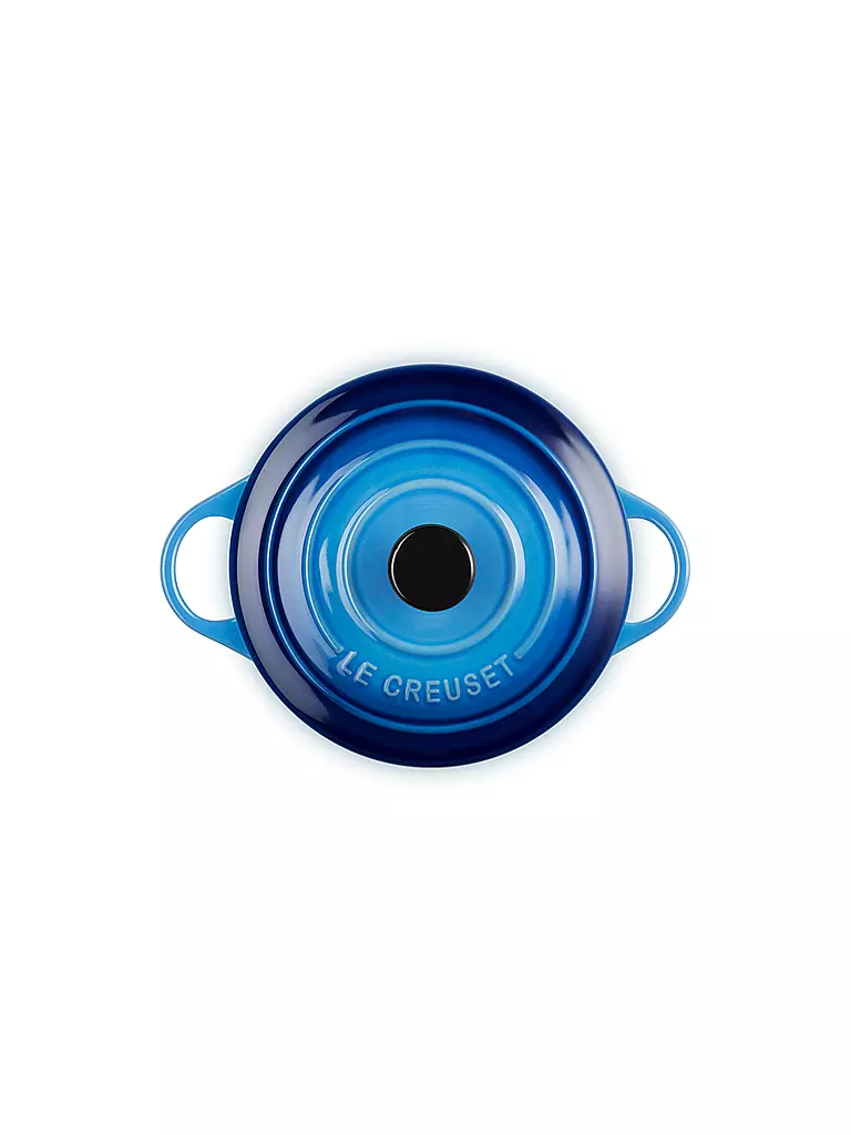 LE CREUSET | Mini Cocotte 14cm/0,65l KLASSIK Azure | hellgrau