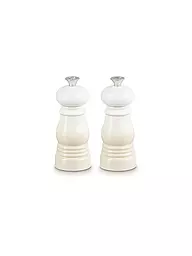 LE CREUSET | Mini Salz- & Pfeffermühlen Set 12,5cm Garnet | creme