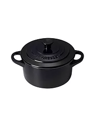 LE CREUSET | Mini-Cocotte POTERIE 10cm/0,2L Thyme | schwarz