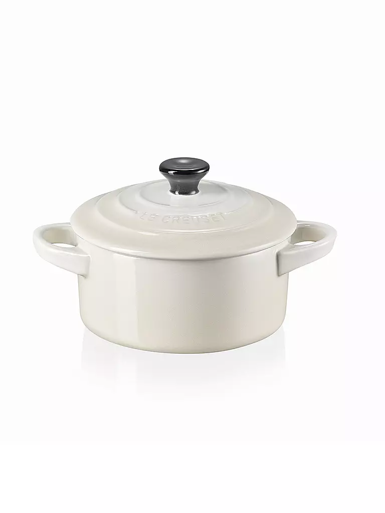 LE CREUSET | Mini-Cocotte "Poterie" 10cm  0,2L Meringue | creme