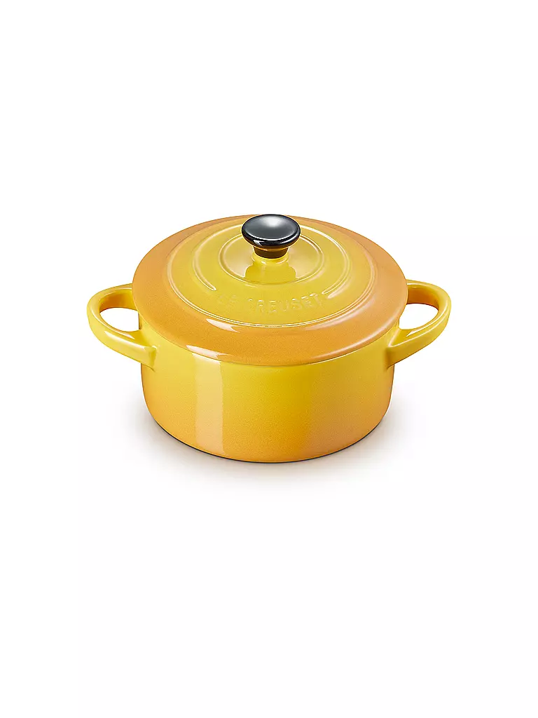 LE CREUSET | Mini-Cocotte POTERIE 10cm/0,2L Nectae | hellgrau