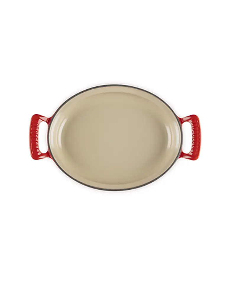 LE CREUSET | Pfanne oval MODERN HERITAGE 28cm Kirschrot | 