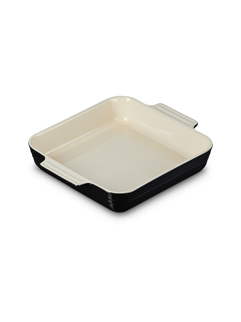 LE CREUSET | Quadratische Auflaufform 23cm  | schwarz