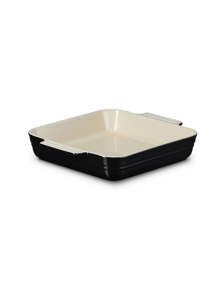 LE CREUSET | Quadratische Auflaufform 23cm  | schwarz