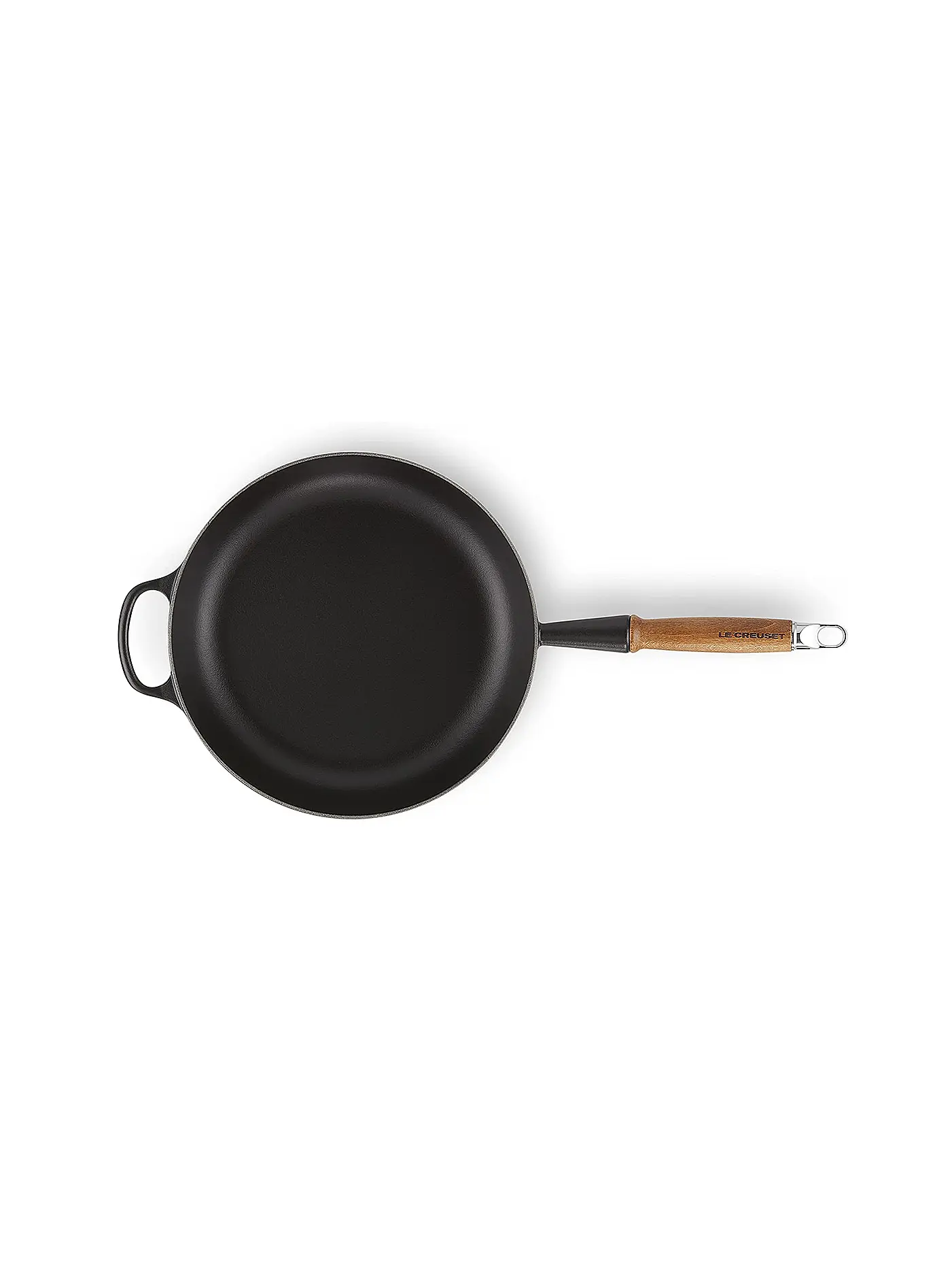 LE CREUSET | Sautepfanne Signature 28cm/2,6l Schwarz | schwarz