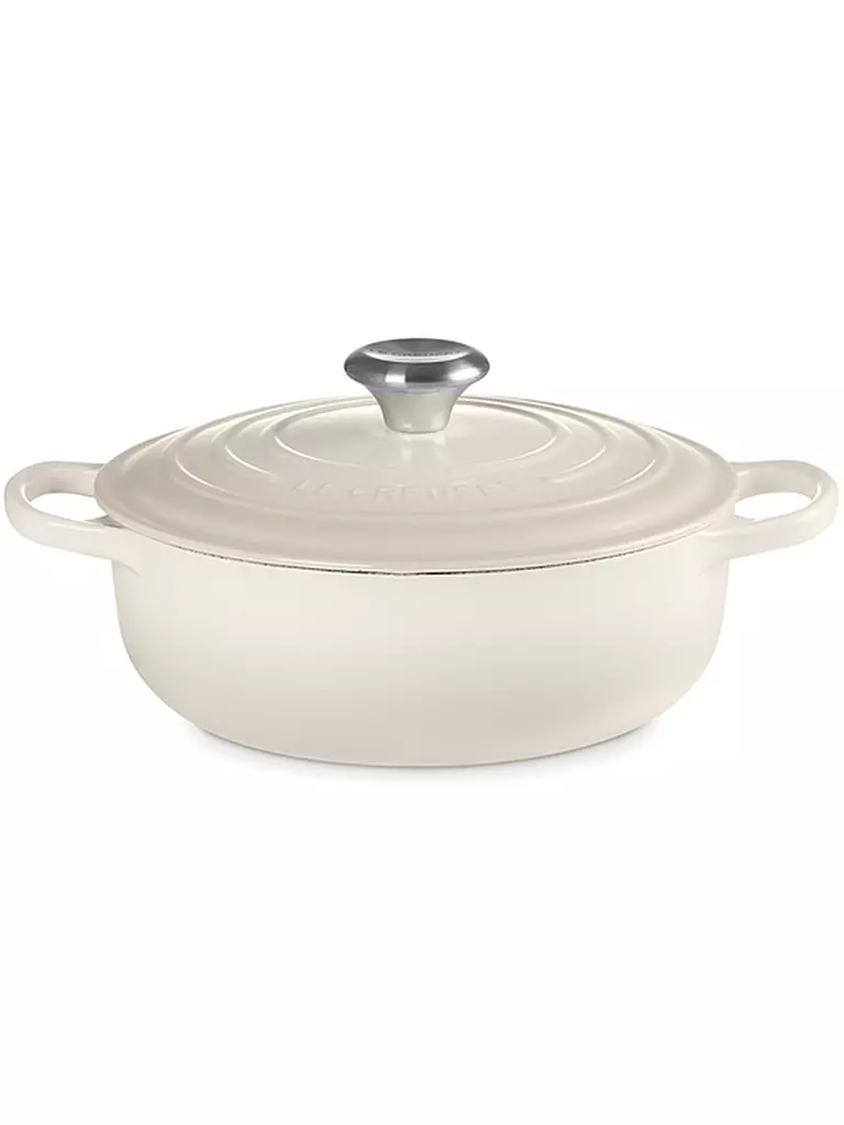LE CREUSET | Sauteuse SIGNATURE 24cm Meringue | creme