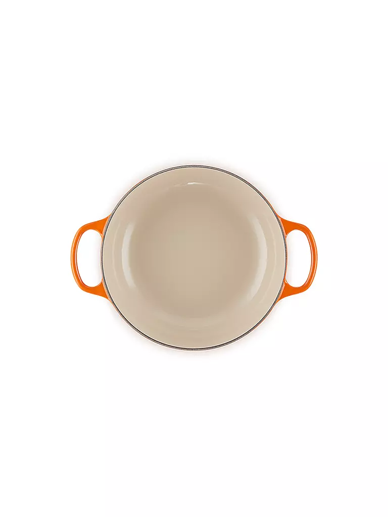 LE CREUSET | Sauteuse SIGNATURE 24cm Ofenrot | orange