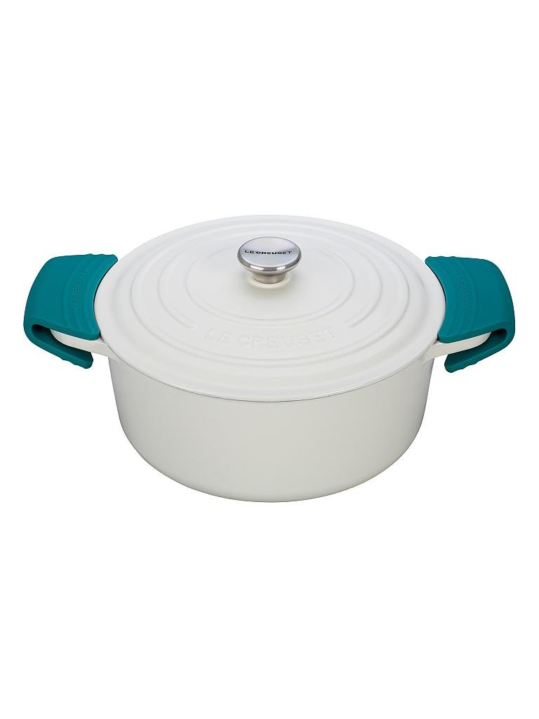 LE CREUSET | Silikon Griffschutz 2-er (Deep Teal) | petrol