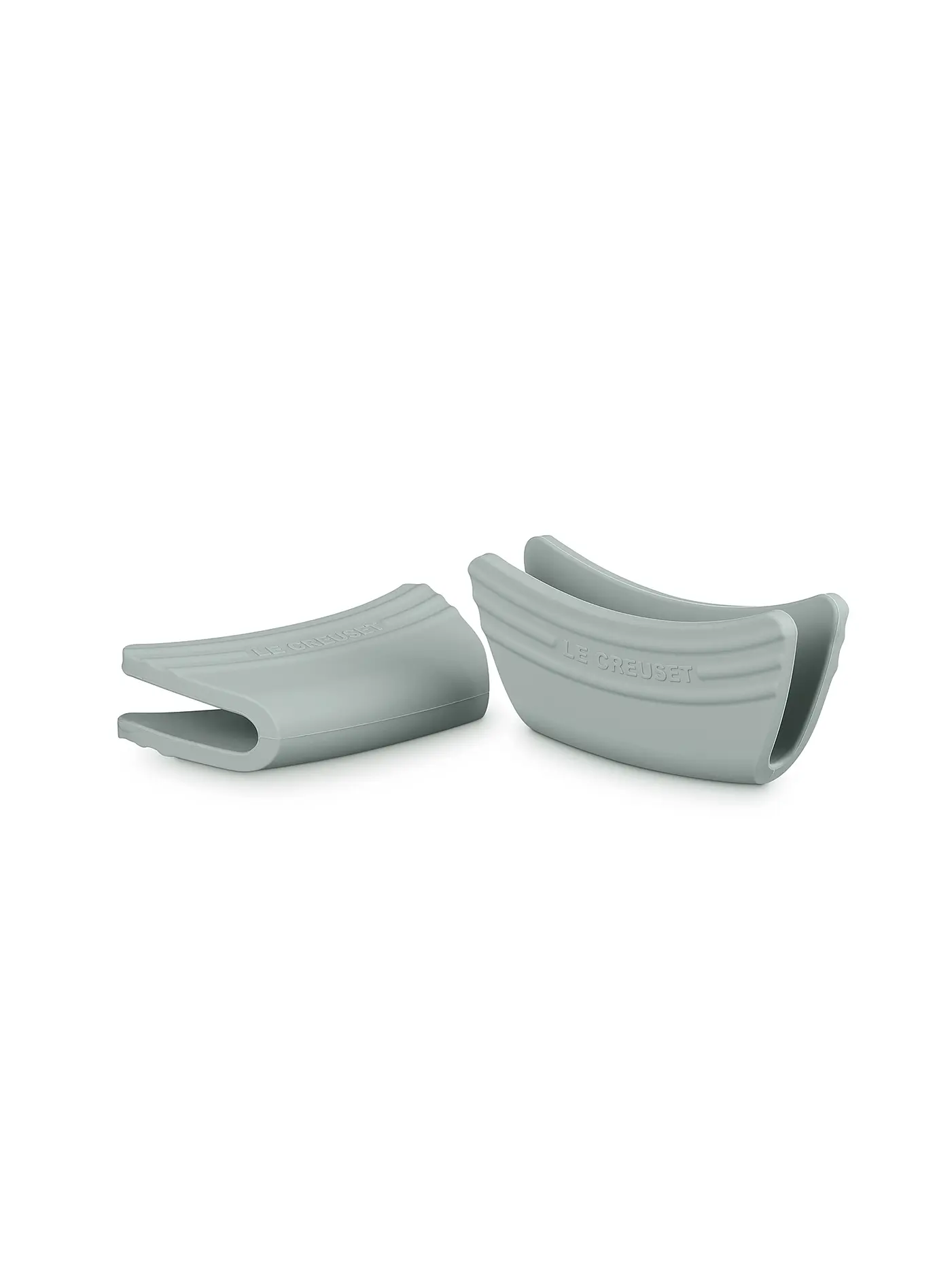 LE CREUSET | Griffschutz 2er Set Ofenrot | hellgrau