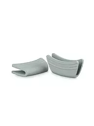 LE CREUSET | Griffschutz 2er Set Ofenrot | hellgrau