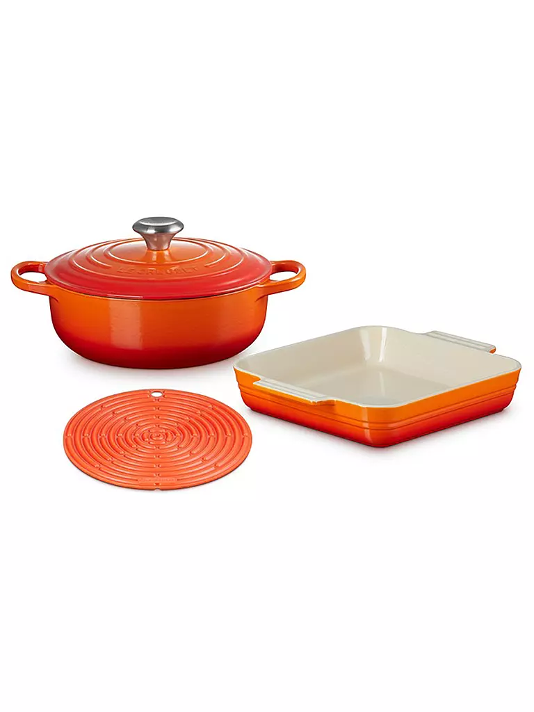 LE CREUSET | Starter Set 3-tlg. Ofenrot | orange
