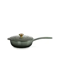 LE CREUSET | Stielkasserolle mit Deckel 21cm HOLLY Thyme | Dunkelgrün