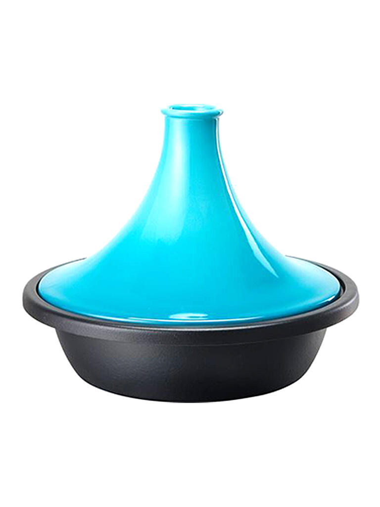 LE CREUSET Tagine aus Gusseisen 31cm Karibik türkis