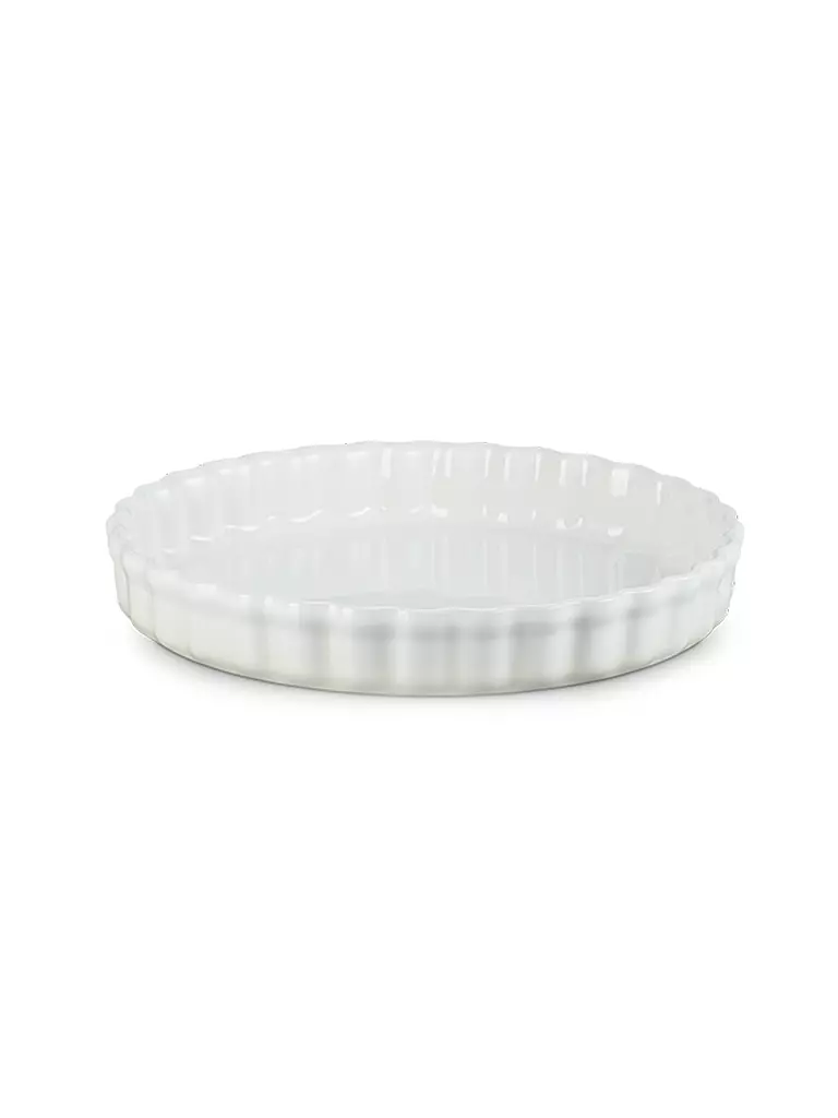 LE CREUSET | Tarteform 24cm POTERIE Meringue | creme