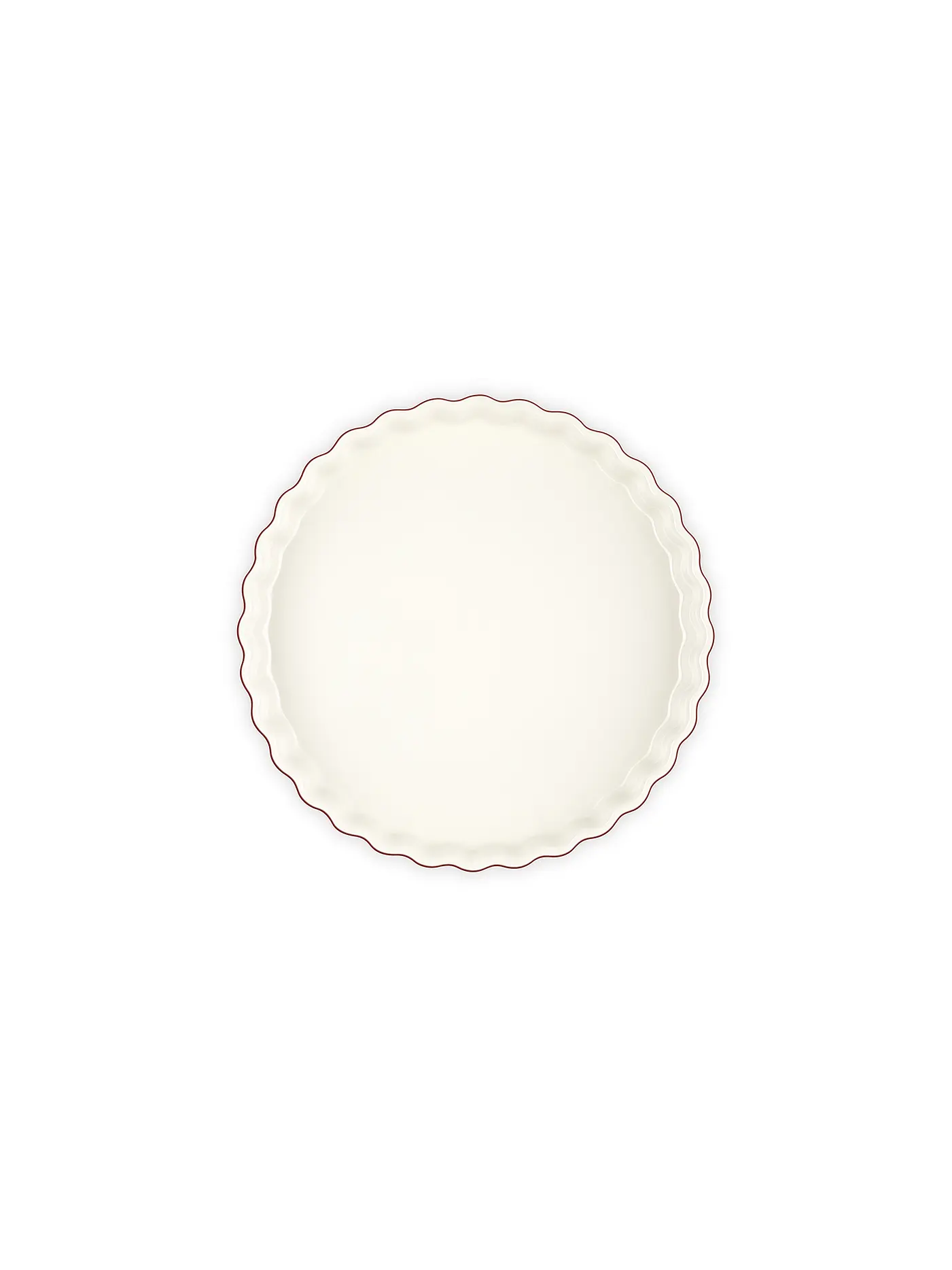 LE CREUSET | Tarteform 28cm/2,1l POTERIE Garnet | dunkelrot