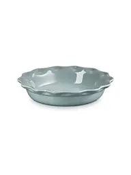 LE CREUSET | Tortenform aus Steinzeug Ofenrot | hellgrau