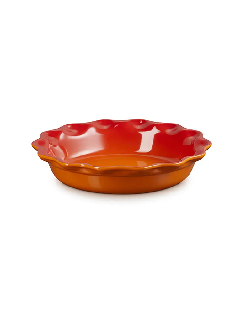 LE CREUSET | Tortenform aus Steinzeug Ofenrot | orange