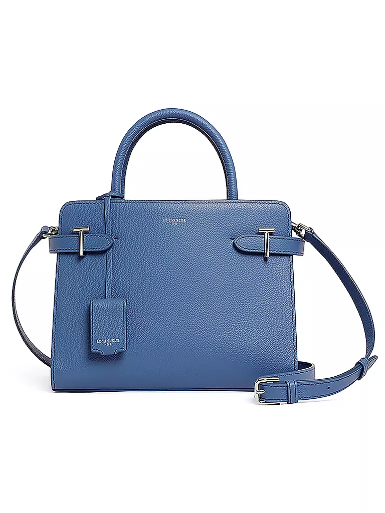 LE TANNEUR | Ledertasche - Henkeltasche EMILIE Medium  | hellblau