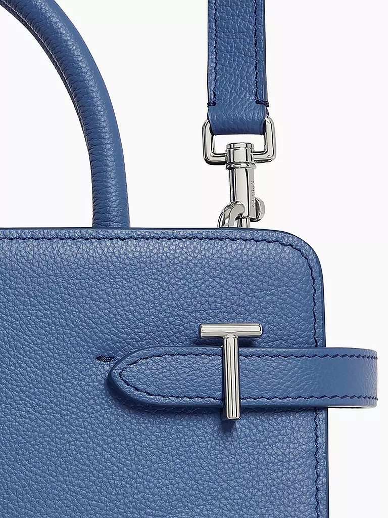 LE TANNEUR | Ledertasche - Henkeltasche EMILIE Medium  | hellblau