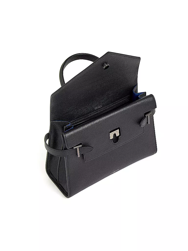 LE TANNEUR | Ledertasche - Henkeltasche EMILIE Medium | schwarz