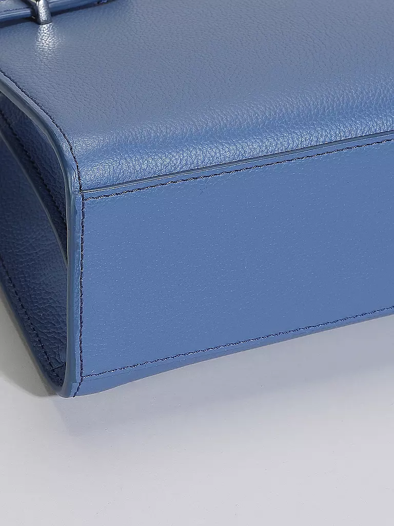 LE TANNEUR | Ledertasche - Henkeltasche EMILIE Small | blau