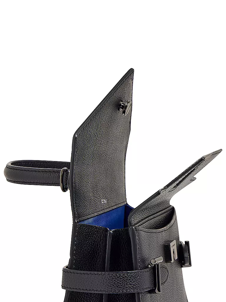 LE TANNEUR | Ledertasche - Henkeltasche EMILIE Small | schwarz