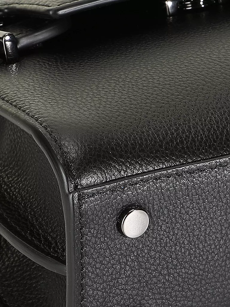 LE TANNEUR | Ledertasche - Henkeltasche Small | schwarz