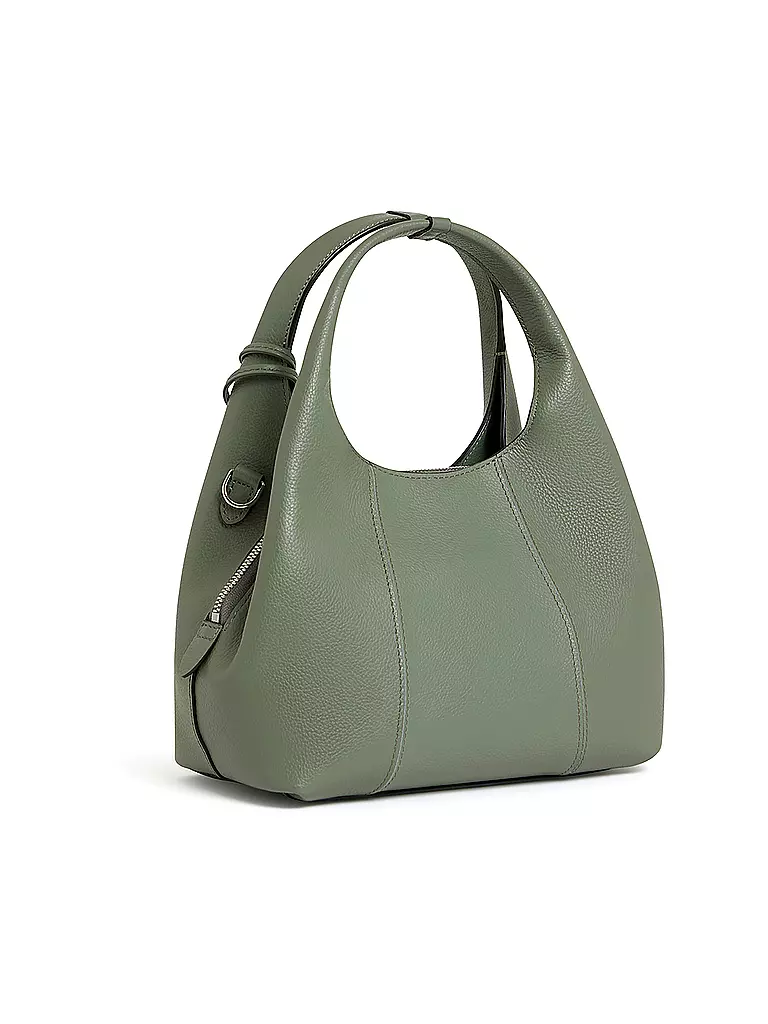 LE TANNEUR | Ledertasche - Hobo Bag JULIETTTE Small | dunkelblau