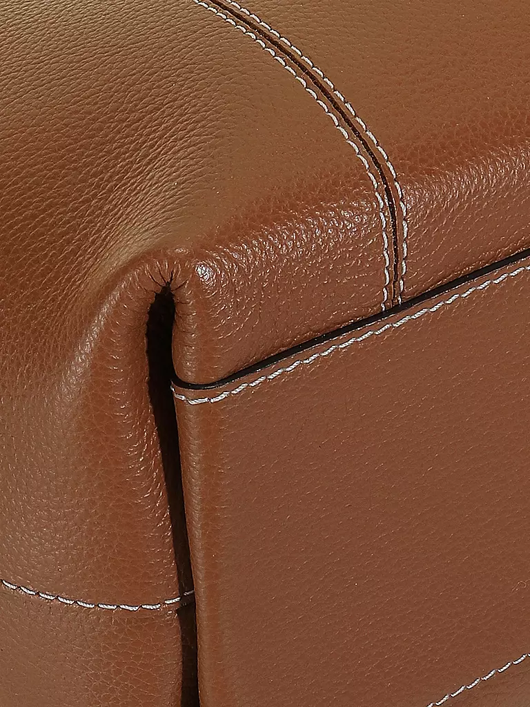 LE TANNEUR | Ledertasche - Hobo Bag JULIETTTE Small | camel