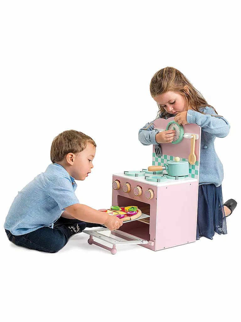 LE TOY VAN | Pinker Ofen & Kochfeld Set | pink