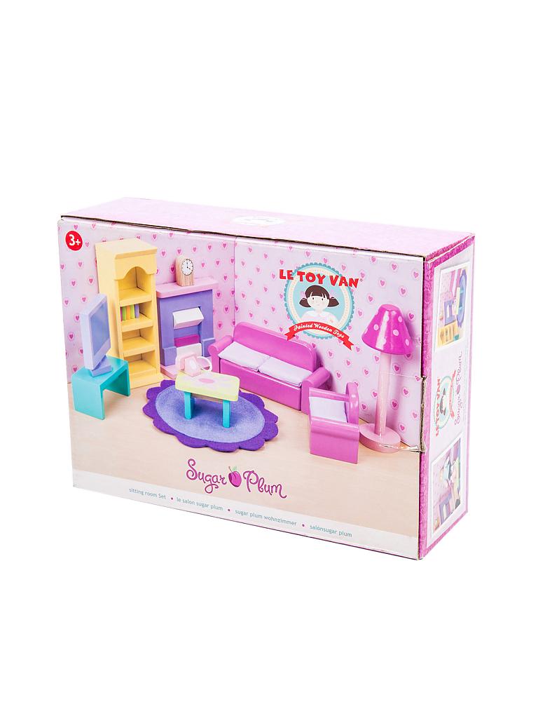 LE TOY VAN | Puppenhausmöbel - Sugar Plum Wohnzimmer | transparent