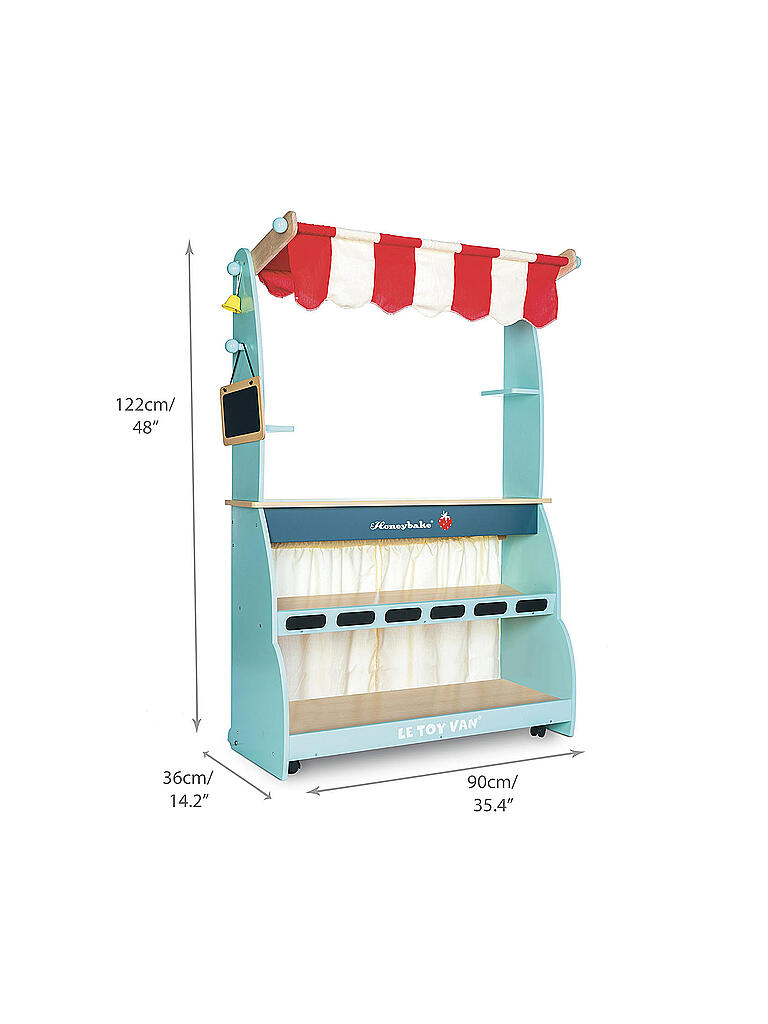 LE TOY VAN | Shop & Cafe aus Holz | keine Farbe