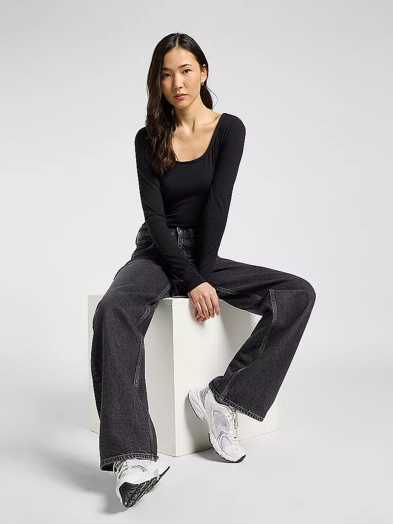 LEE | Jeans Balloon Fit RIDER LOOSE | grau